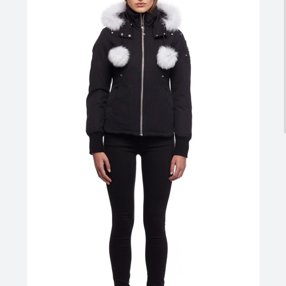 Authentic Moose Knuckles Beaver Bomber short jacket XS military green - Picture 1 of 16